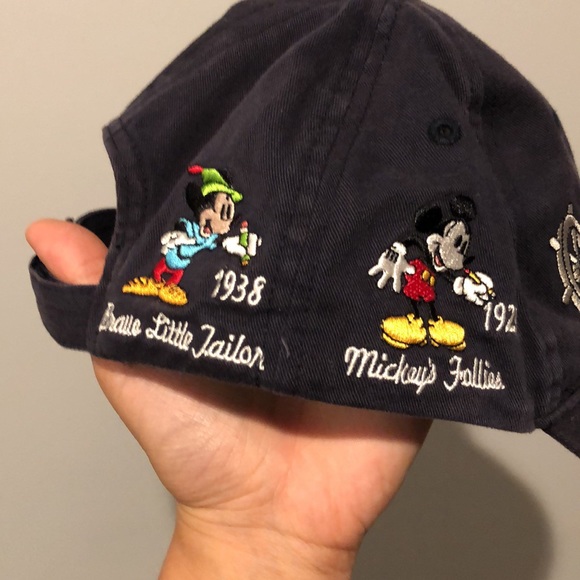 Walt Disney World Mickey Mouse Generations Classic Collection Baseball Hat - Picture 4 of 6